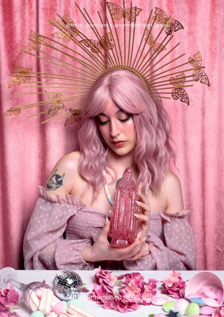 TREZE - santa maria com gliter